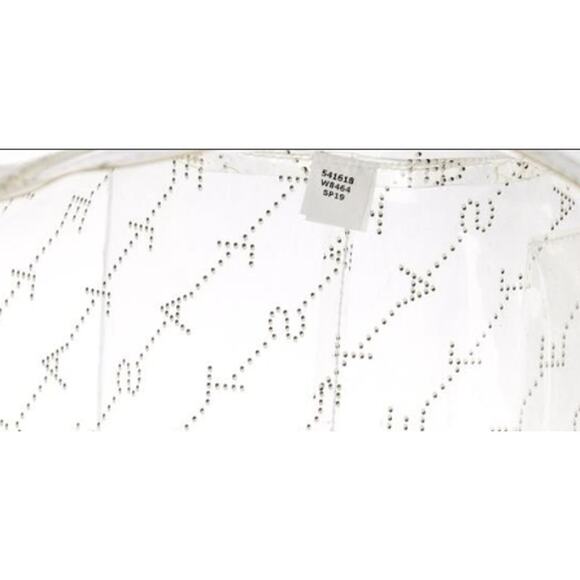 Stella McCartney Clear PVC Signature Studded Shoulder Tote Bag (SMXX191) - Picture 5 of 6